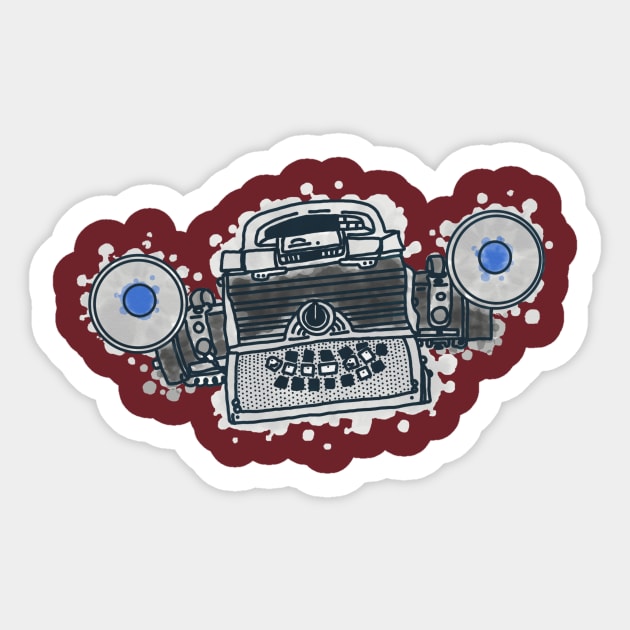 Conky Sticker by Owllee Designs